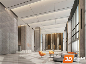 Lobby front desk Skp Files 